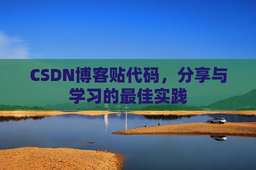 CSDN博客贴代码，分享与学习的最佳实践