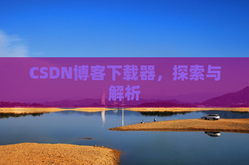 CSDN博客下载器，探索与解析